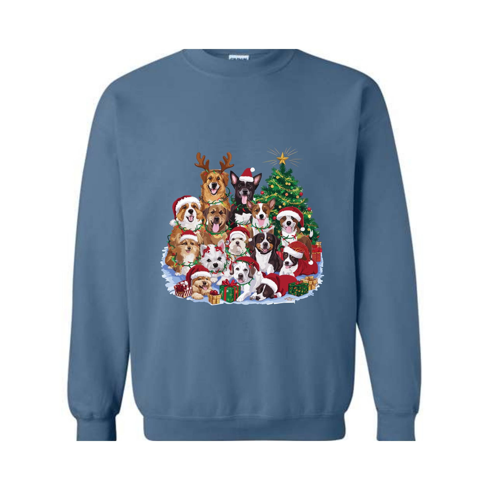 Christmas Dogs Sweatshirt, Dog Lover Sweater, Holiday Sweater, Christmas  Shirt, Christmas Dog Gift, Cute Gift for Dog Lover, Dog Mom Shirt