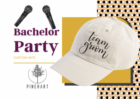 Adorn the Night: Custom Bachelor Party Hats