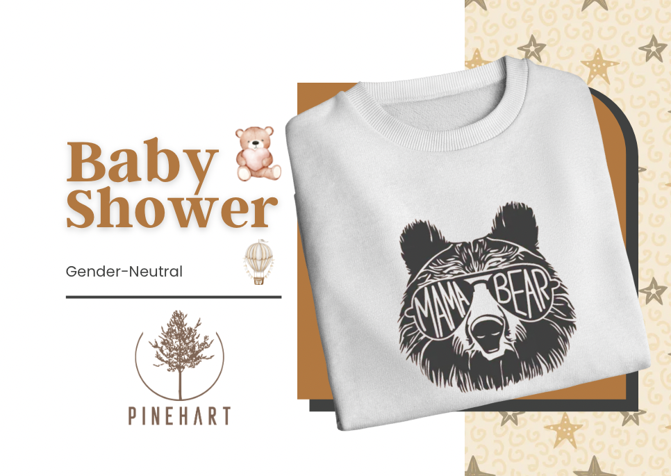 Gender-Neutral Baby Shower Sweatshirt Ideas