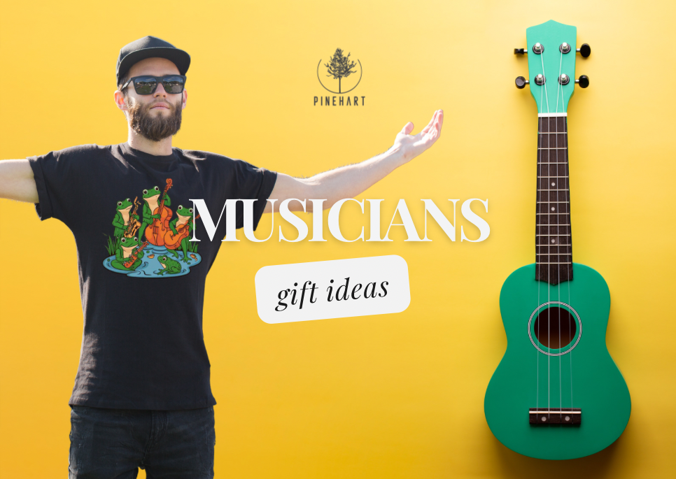 Gift Ideas for Musicians: Art mix with Pinehart’s Designs