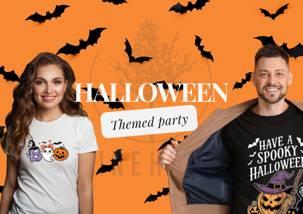 How to Throw a Halloween Party with Themed T-Shirts