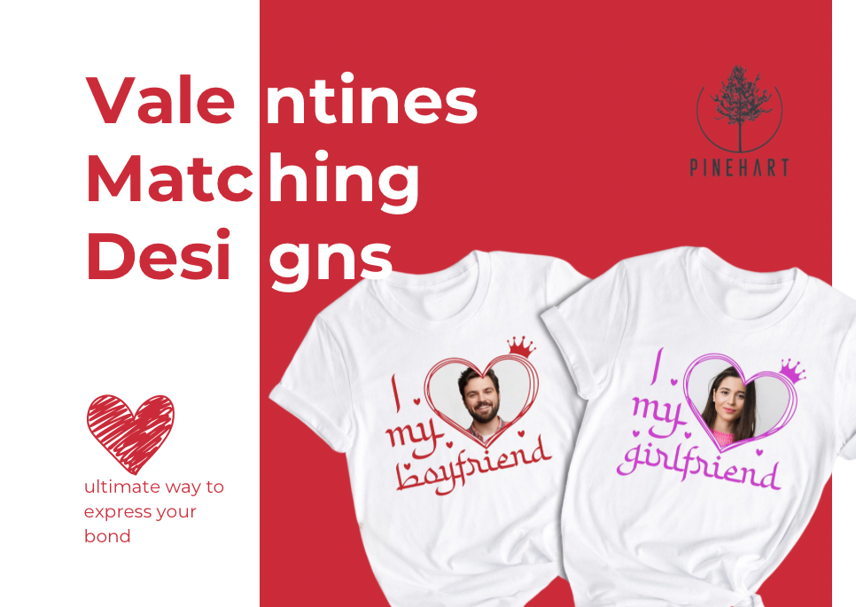 Catch the Love with Matching Couple Shirt Design