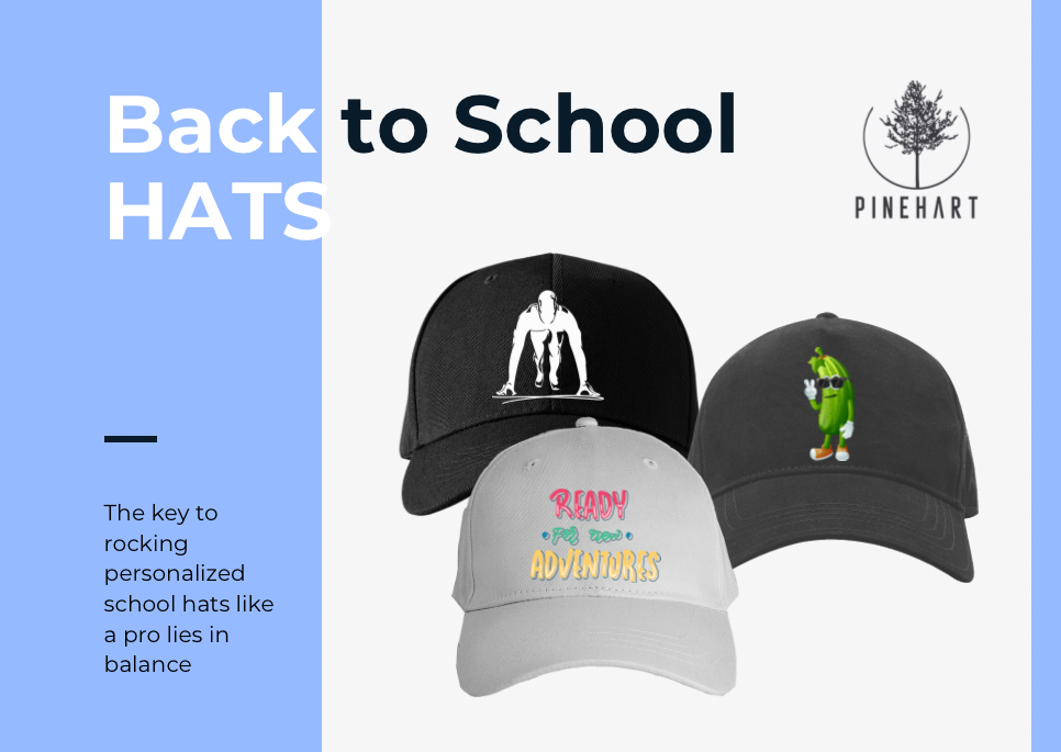 Rocking Personalized School Hats