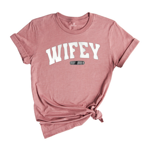 WIFEY Couples T-Shirts, WIFEY Matching Couple T-Shirts, Valentines Day Gifts, Gift For Her, His and Hers Shirts