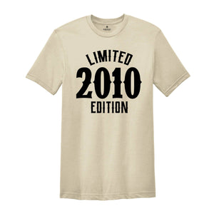 16th Birthday Shirt, Limited 2010 Edition Shirt, 16 Years Old Shirt, 16 Years Old Birthday Gift, 2010 Birthday Gift, 16th Birthday Party