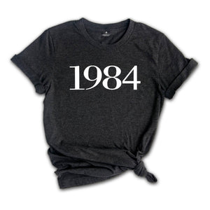 1984 Shirt, 41th Birthday Shirt, 41th Birthday Gift, 41th Birthday Tee, Fortieth One Birthday, 41 And Fabulous, 41 Years Old, Vintage 1984 Shirt