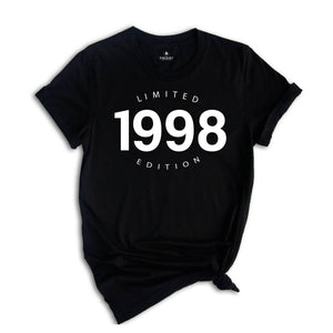 1998 Limited Edition Shirt, 27Th Birthday Shirt, 1998 Shirt, Funny 27Th Birthday Gift, Limited Edition Shirt, Birthday Shirt
