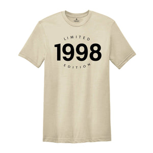 1998 Limited Edition Shirt, 27Th Birthday Shirt, 1998 Shirt, Funny 27Th Birthday Gift, Limited Edition Shirt, Birthday Shirt