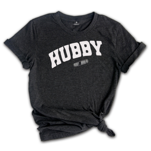 Hubby Couples T-Shirts, Hubby Matching Couple T-Shirts, Valentines Day Gifts, Gift For Her, His and Hers Shirts