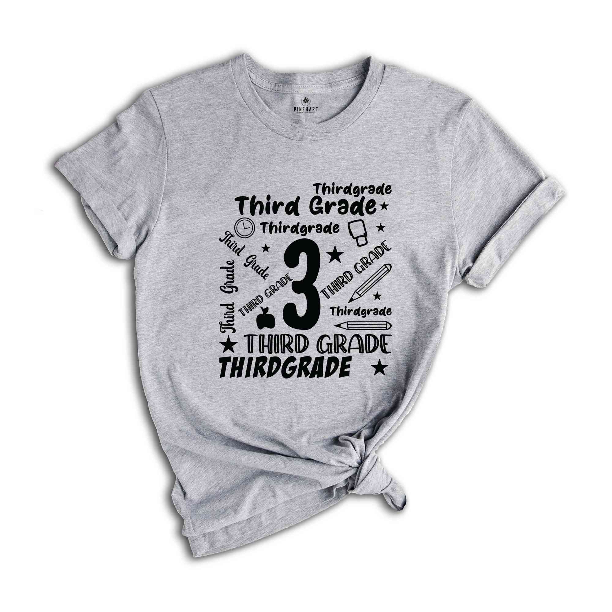 3rd Grade Shirt, Third Grade Shirt, School Team Shirt, Grade Shirt, Teacher Shirt, Grade Teacher Shirt, Teacher Life Shirt, Teacher Gift