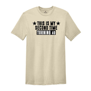 40th Birthday Funny Shirt, 40th Birthday T-Shirt, Vintage 40th Birthday Shirt, Celebrating 40th Birthday Tee, Grandpa Birthday Gift