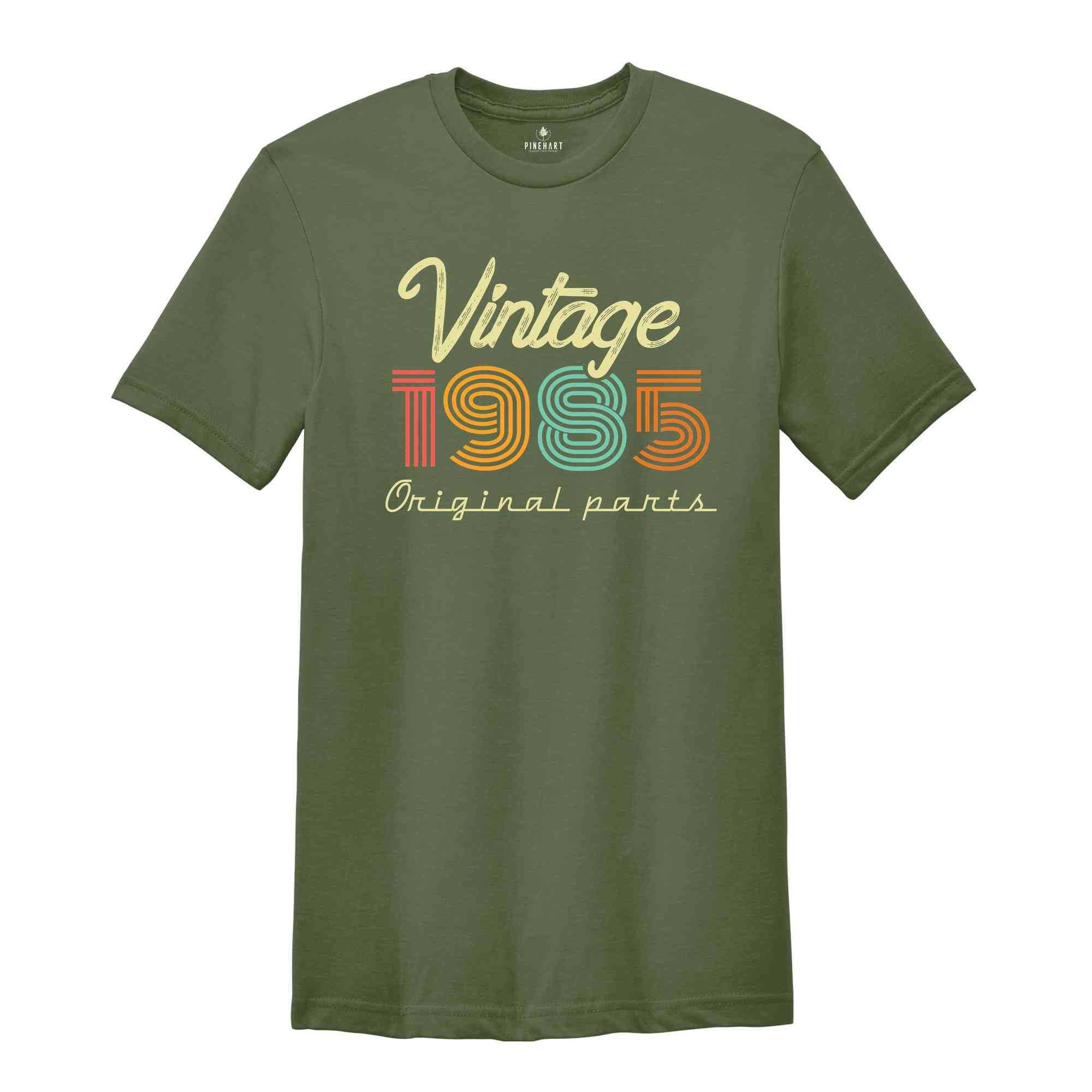 40th Birthday Shirt, Vintage 1985 Shirt, 40th Birthday Gift Women, 40 Years Birthday Shirt, 1985 Birthday Shirt, Retro 40th Birthday Tee