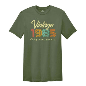 40th Birthday Shirt, Vintage 1985 Shirt, 40th Birthday Gift Women, 40 Years Birthday Shirt, 1985 Birthday Shirt, Retro 40th Birthday Tee