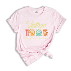 40th Birthday Shirt, Vintage 1985 Shirt, 40th Birthday Gift Women, 40 Years Birthday Shirt, 1985 Birthday Shirt, Retro 40th Birthday Tee