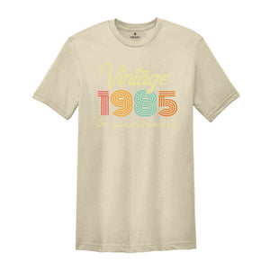 40th Birthday Shirt, Vintage 1985 Shirt, 40th Birthday Gift Women, 40 Years Birthday Shirt, 1985 Birthday Shirt, Retro 40th Birthday Tee