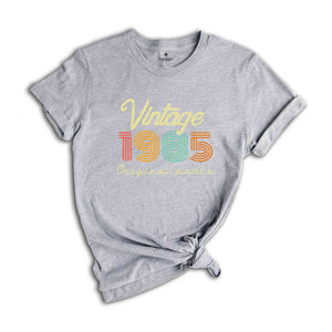 40th Birthday Shirt, Vintage 1985 Shirt, 40th Birthday Gift Women, 40 Years Birthday Shirt, 1985 Birthday Shirt, Retro 40th Birthday Tee