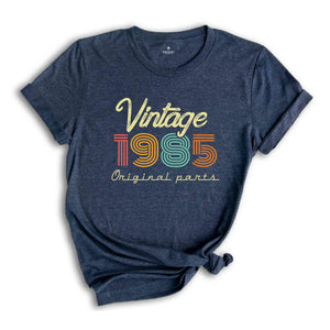 40th Birthday Shirt, Vintage 1985 Shirt, 40th Birthday Gift Women, 40 Years Birthday Shirt, 1985 Birthday Shirt, Retro 40th Birthday Tee
