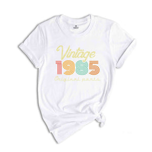 40th Birthday Shirt, Vintage 1985 Shirt, 40th Birthday Gift Women, 40 Years Birthday Shirt, 1985 Birthday Shirt, Retro 40th Birthday Tee