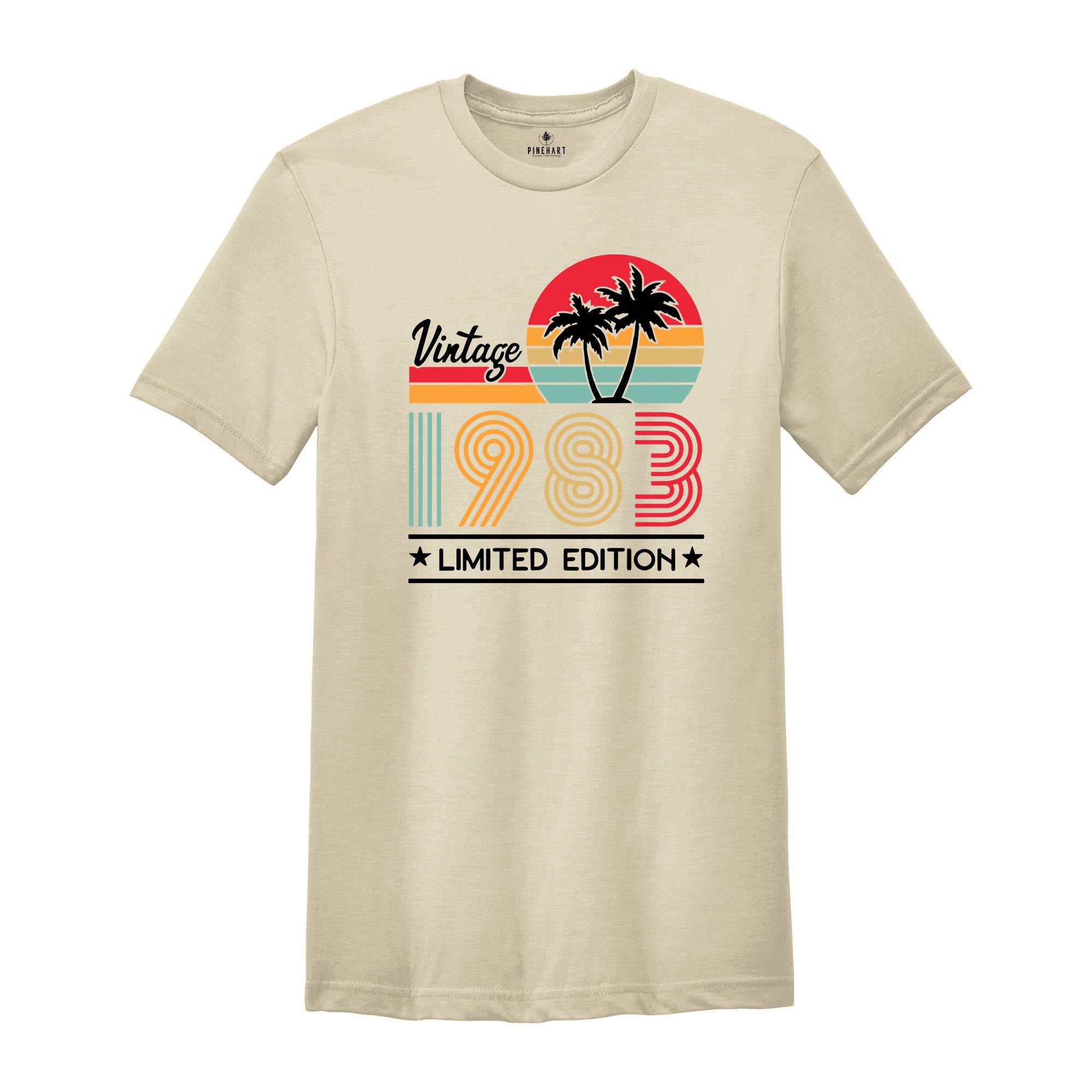 42st Birthday Shirt, Vintage 1983 Shirt, 42 Years Old Shirt, 42 Years Old Birthday Gift, 1983 Birthday Gift, 42st Birthday Party