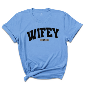 WIFEY Couples T-Shirts, WIFEY Matching Couple T-Shirts, Valentines Day Gifts, Gift For Her, His and Hers Shirts