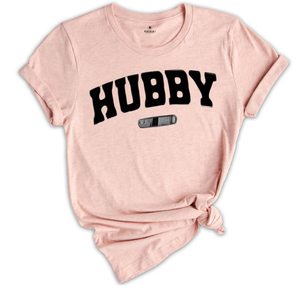 Hubby Couples T-Shirts, Hubby Matching Couple T-Shirts, Valentines Day Gifts, Gift For Her, His and Hers Shirts