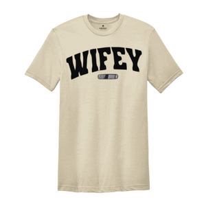 WIFEY Couples T-Shirts, WIFEY Matching Couple T-Shirts, Valentines Day Gifts, Gift For Her, His and Hers Shirts