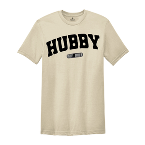 Hubby Couples T-Shirts, Hubby Matching Couple T-Shirts, Valentines Day Gifts, Gift For Her, His and Hers Shirts