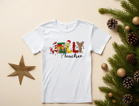 5 Best Teacher Christmas Gifts Designs for t-shirts!