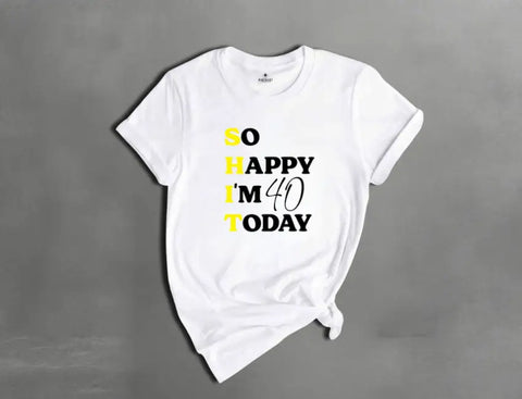 Turn Heads with Funny Birthday T-Shirts For All Ages!