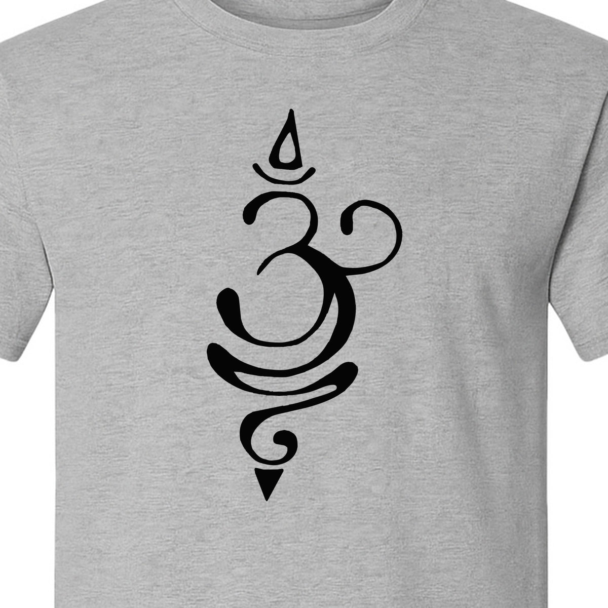 Yoga T-Shirt, Om Symbol Meditation Design for Yogis, Mindfulness Practice and Spiritual Gifts