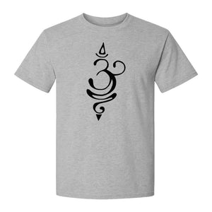 Yoga T-Shirt, Om Symbol Meditation Design for Yogis, Mindfulness Practice and Spiritual Gifts