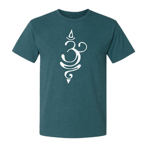 Yoga T-Shirt, Om Symbol Meditation Design for Yogis, Mindfulness Practice and Spiritual Gifts