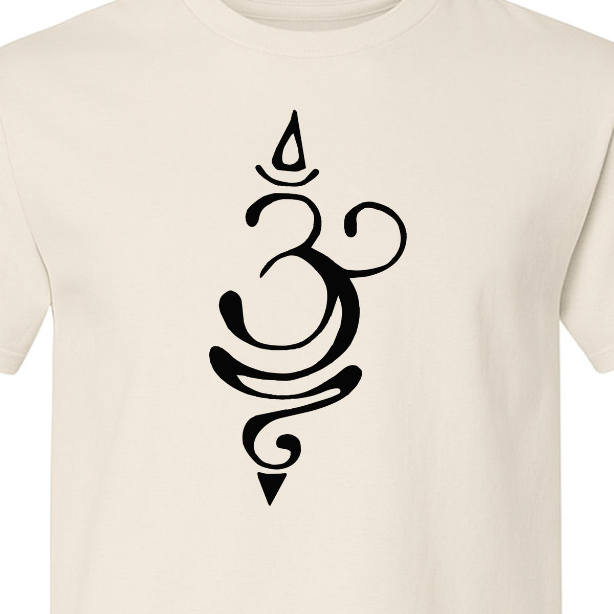 Yoga T-Shirt, Om Symbol Meditation Design for Yogis, Mindfulness Practice and Spiritual Gifts