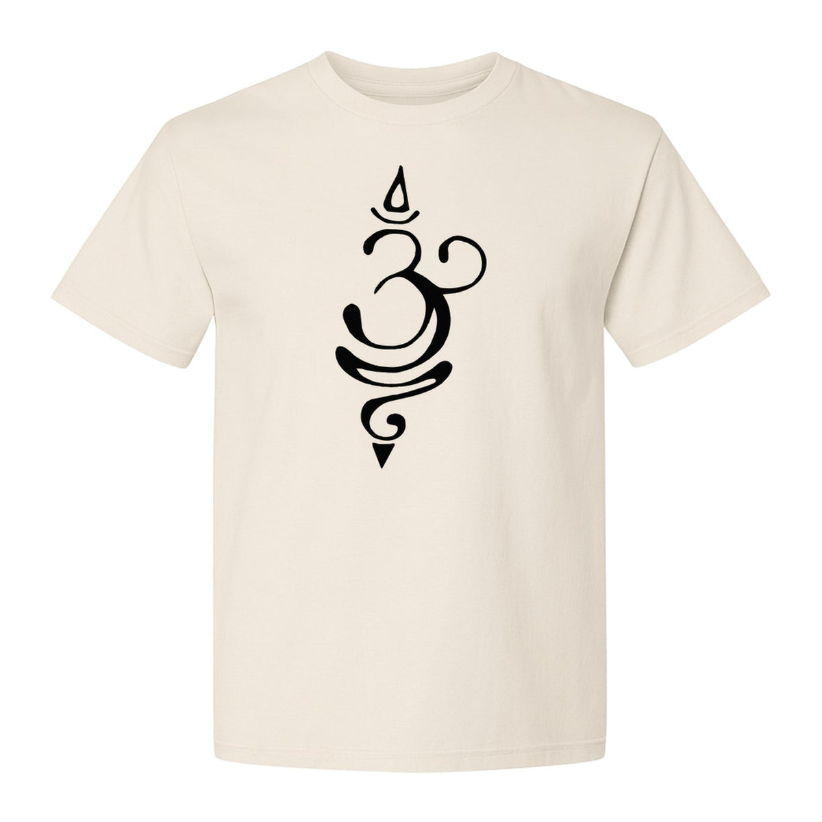 Yoga T-Shirt, Om Symbol Meditation Design for Yogis, Mindfulness Practice and Spiritual Gifts