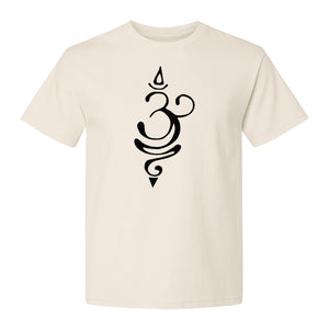 Yoga T-Shirt, Om Symbol Meditation Design for Yogis, Mindfulness Practice and Spiritual Gifts