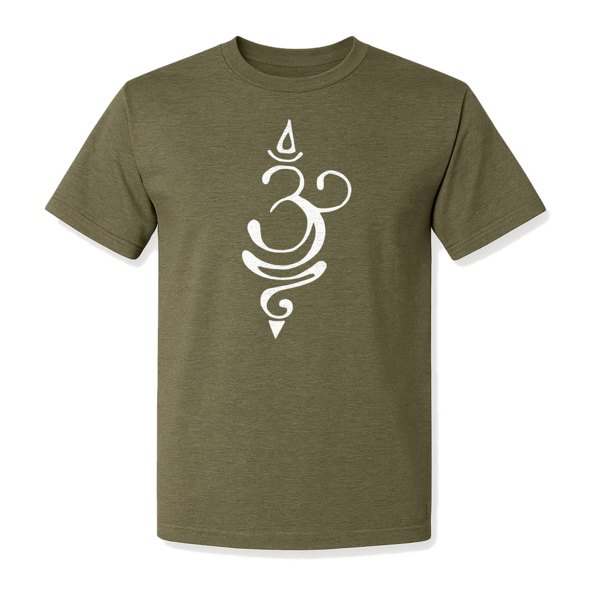 Yoga T-Shirt, Om Symbol Meditation Design for Yogis, Mindfulness Practice and Spiritual Gifts