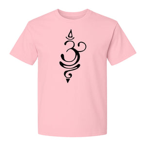 Yoga T-Shirt, Om Symbol Meditation Design for Yogis, Mindfulness Practice and Spiritual Gifts