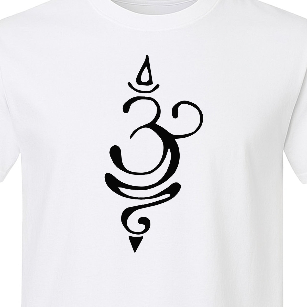 Yoga T-Shirt, Om Symbol Meditation Design for Yogis, Mindfulness Practice and Spiritual Gifts