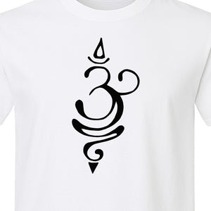 Yoga T-Shirt, Om Symbol Meditation Design for Yogis, Mindfulness Practice and Spiritual Gifts