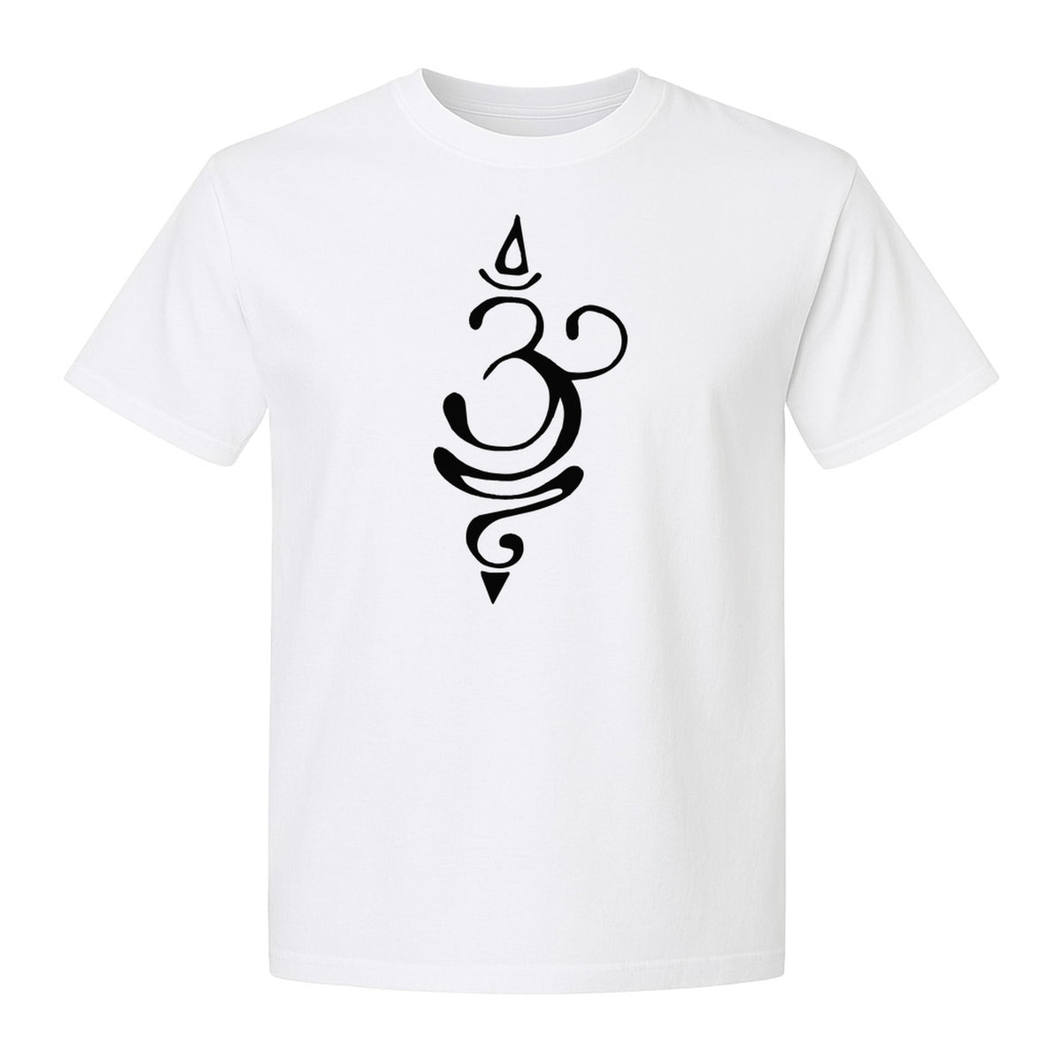 Yoga T-Shirt, Om Symbol Meditation Design for Yogis, Mindfulness Practice and Spiritual Gifts
