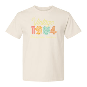 Birthday T-Shirt, Vintage 1984 Original Parts Retro Graphic for 42nd Celebrations