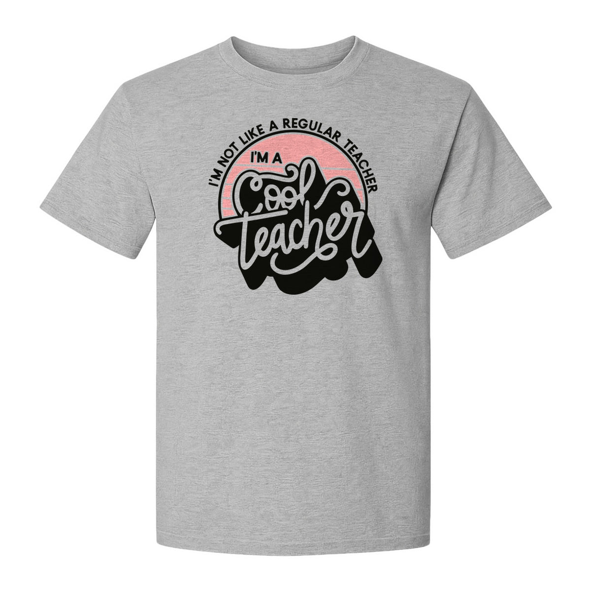 Cool Teacher T-Shirt, Not Like a Regular One Retro Graphic for Educators, School Staff and Appreciation Week