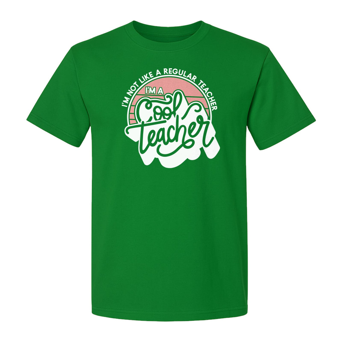 Cool Teacher T-Shirt, Not Like a Regular One Retro Graphic for Educators, School Staff and Appreciation Week