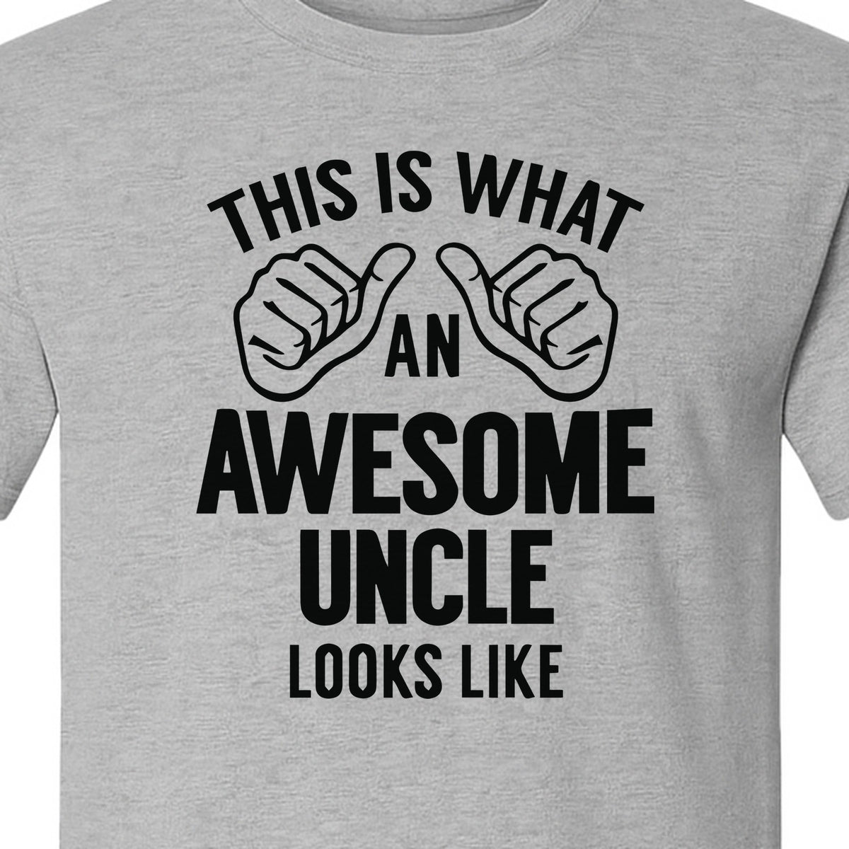 This Is What an Awesome Uncle Looks Like T-Shirt, Funny Family Gift for Birthdays and Father's Day