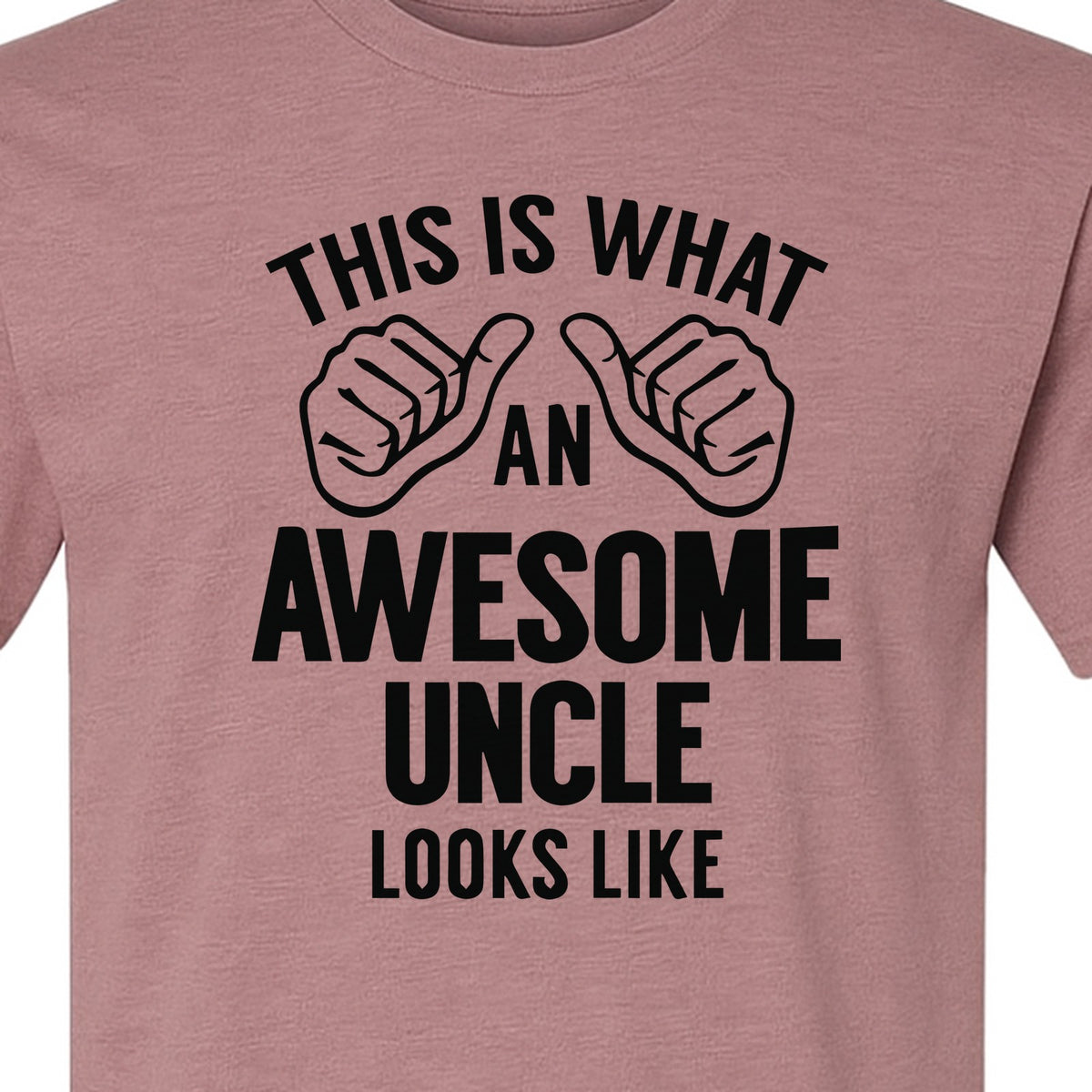 This Is What an Awesome Uncle Looks Like T-Shirt, Funny Family Gift for Birthdays and Father's Day