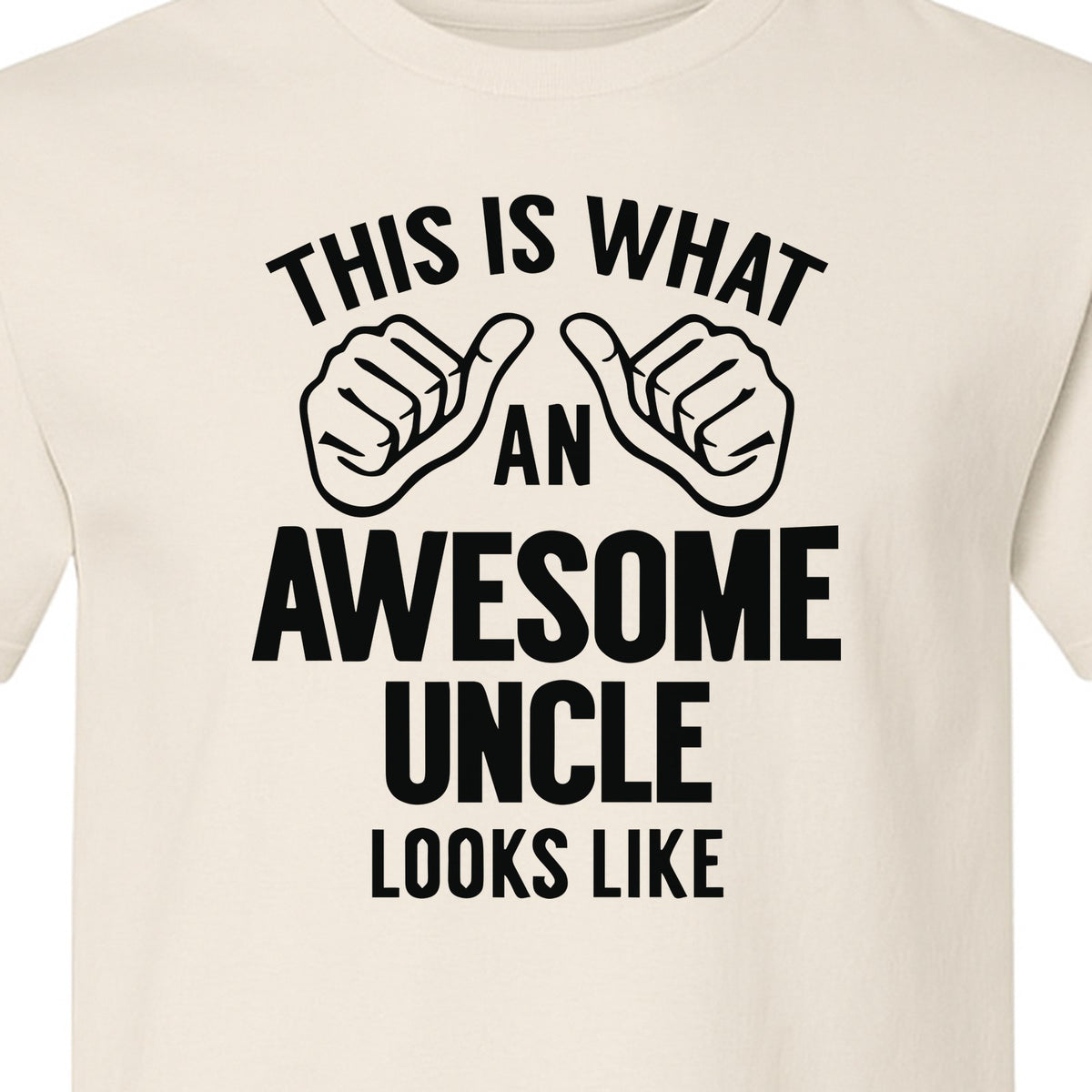 This Is What an Awesome Uncle Looks Like T-Shirt, Funny Family Gift for Birthdays and Father's Day