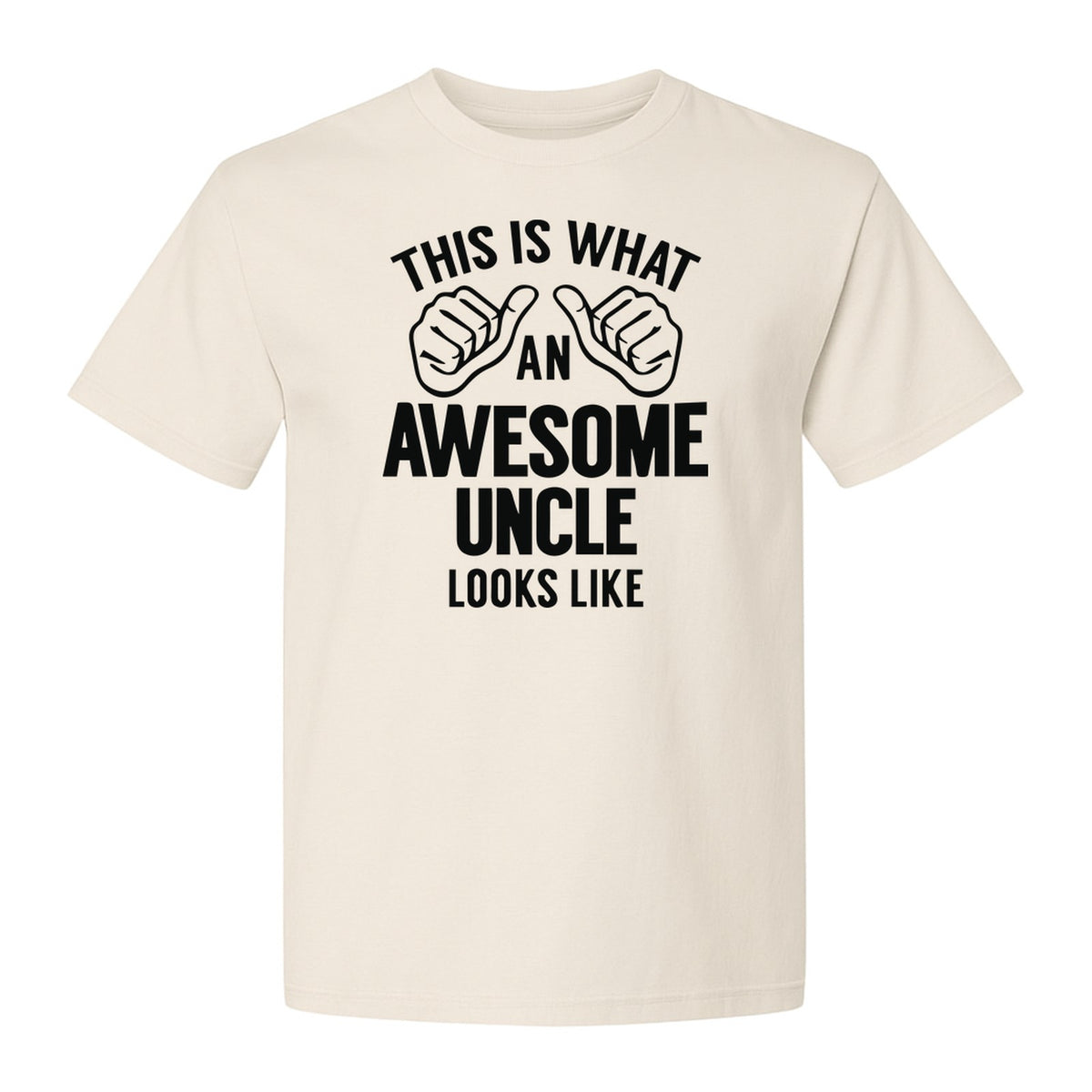 This Is What an Awesome Uncle Looks Like T-Shirt, Funny Family Gift for Birthdays and Father's Day