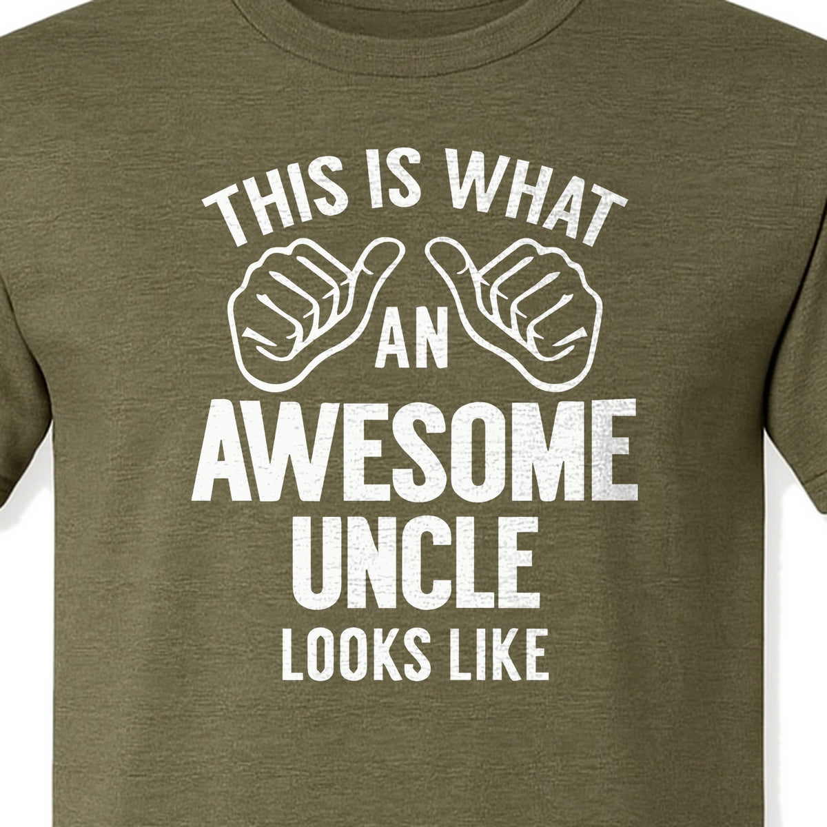 This Is What an Awesome Uncle Looks Like T-Shirt, Funny Family Gift for Birthdays and Father's Day