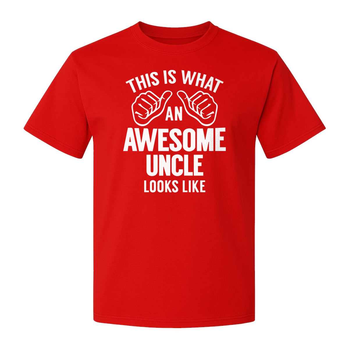 This Is What an Awesome Uncle Looks Like T-Shirt, Funny Family Gift for Birthdays and Father's Day