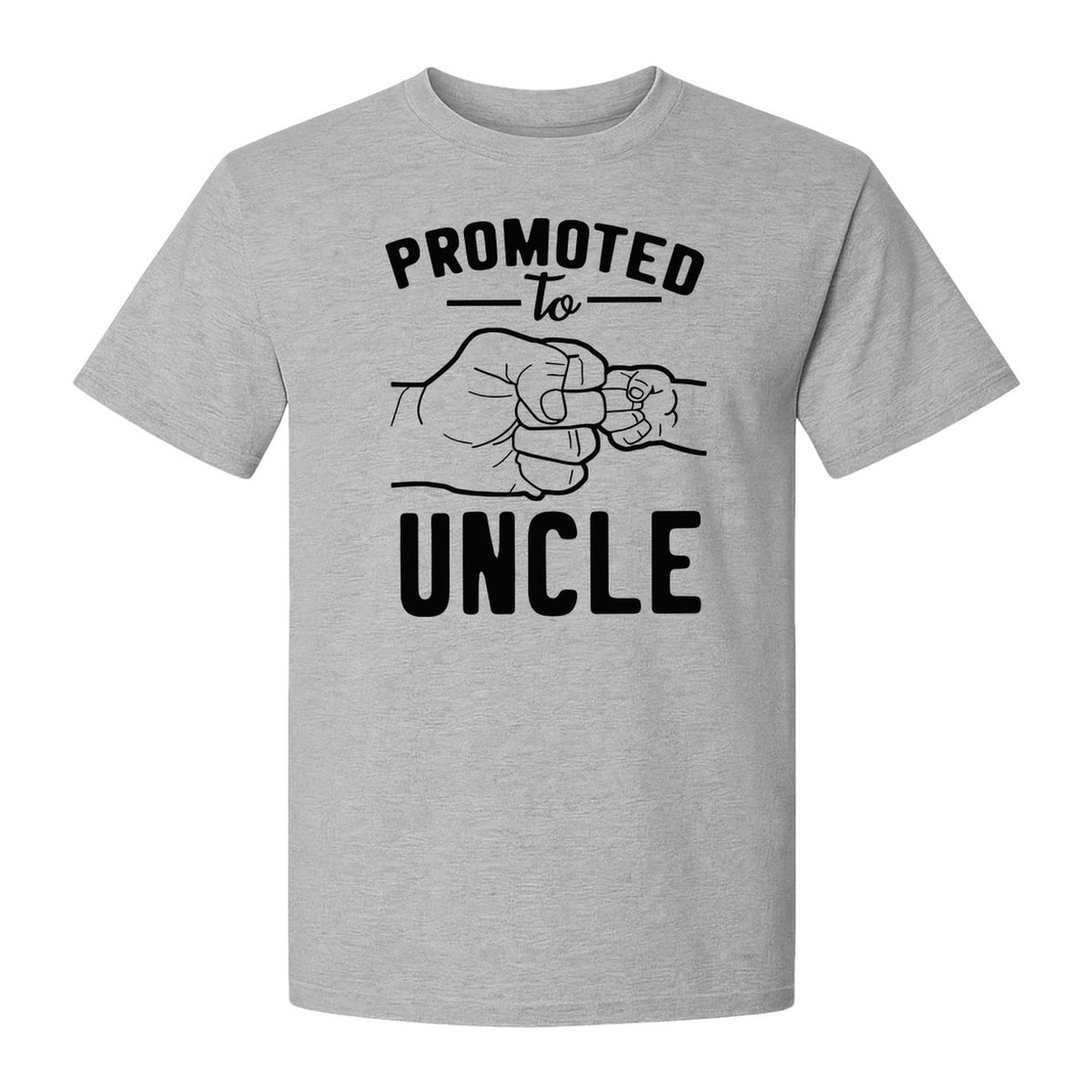 Promoted to Uncle T-Shirt, Baby Announcement Graphic for Pregnancy Reveal and New Family Members